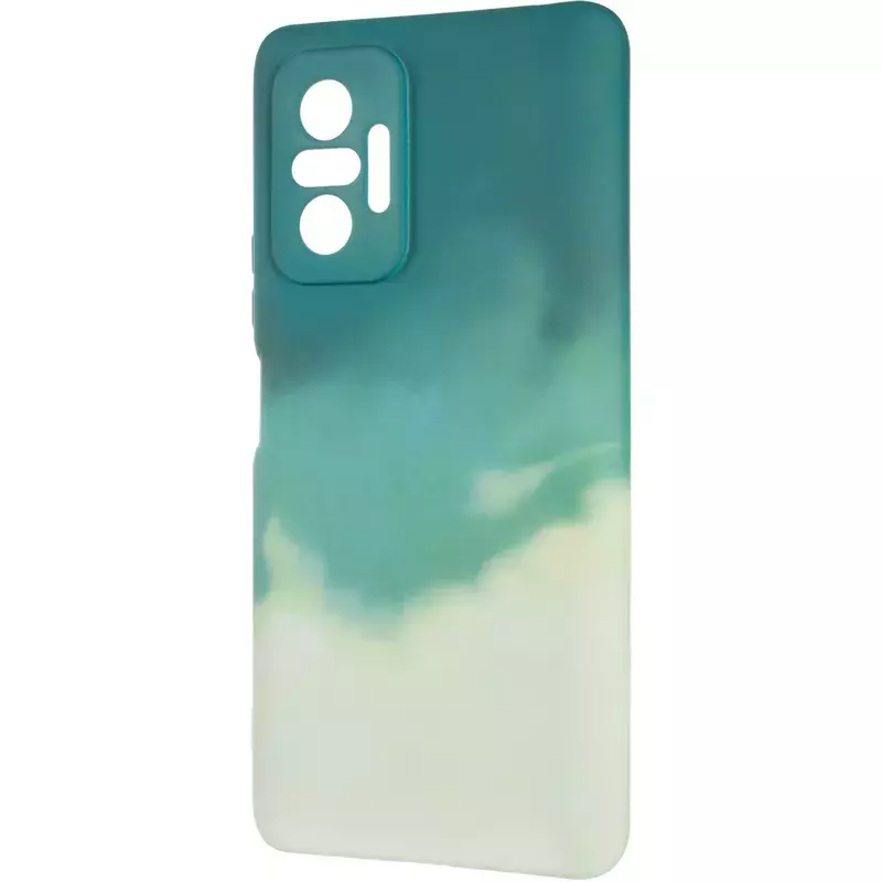 Watercolor Case for Xiaomi Redmi Note 10 Prо Green