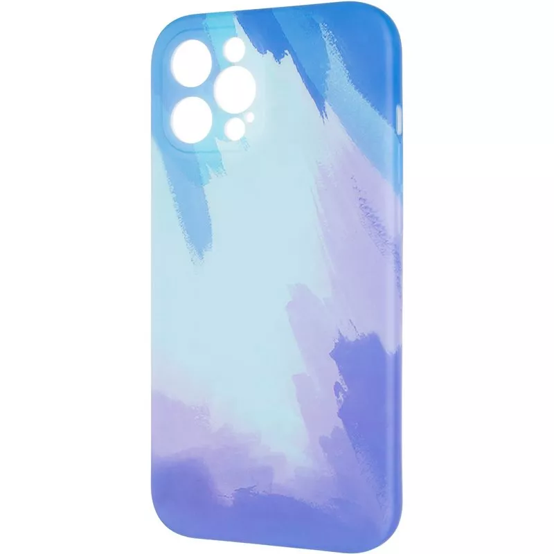 Чехол Watercolor Case для iPhone 12 Pro Max Blue