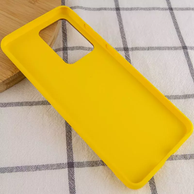 Кожаный чехол Xshield для Samsung Galaxy S20 Ultra, Желтый / Yellow