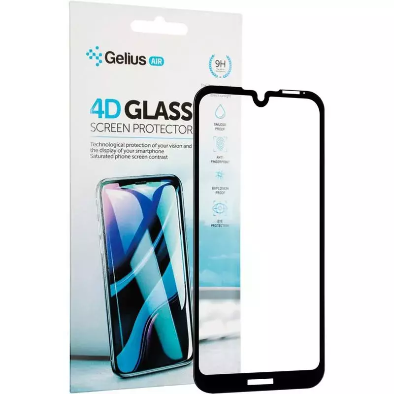 Защитное стекло Gelius Pro 4D for Huawei Y5 (2019) Black