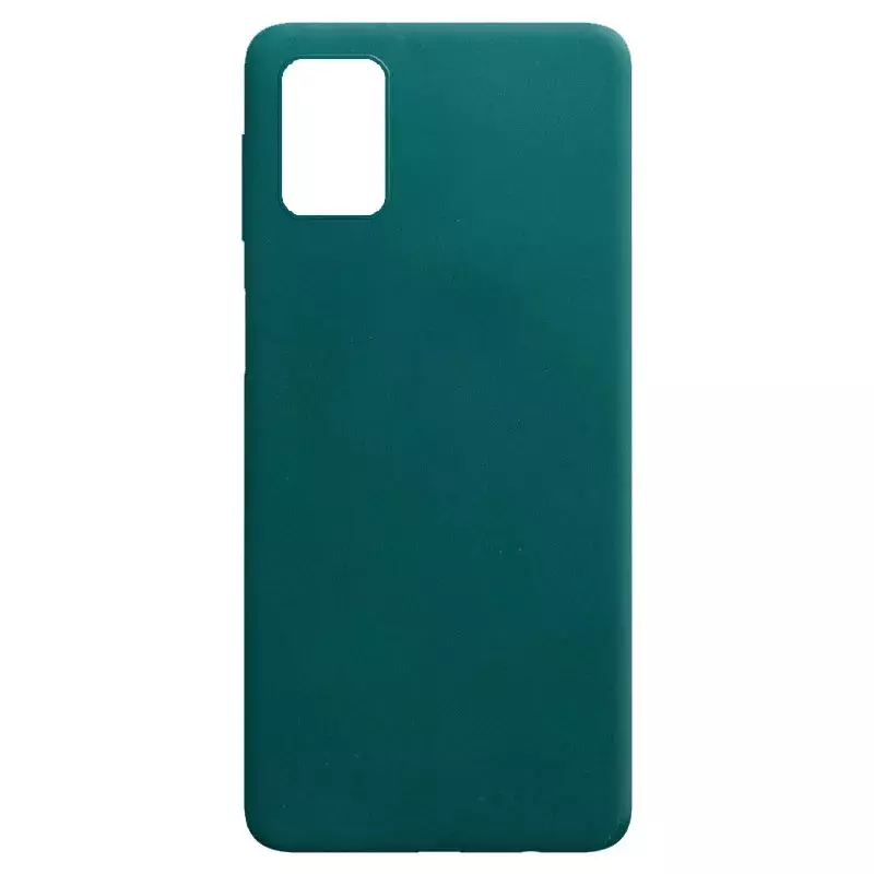 Силиконовый чехол Candy для Samsung Galaxy M31s, Зеленый / Forest green