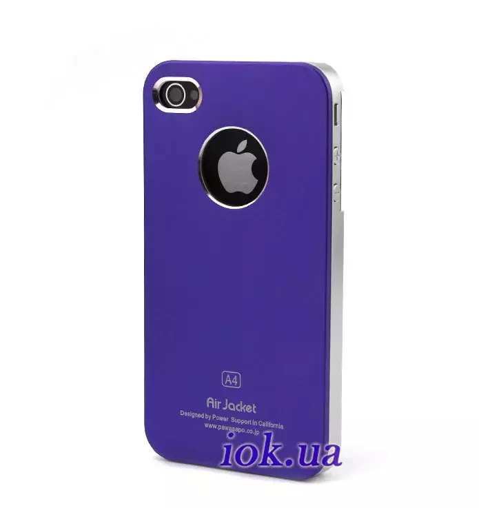 Чехол SGP AirJacket для iPhone 4/4S, фиолетовый