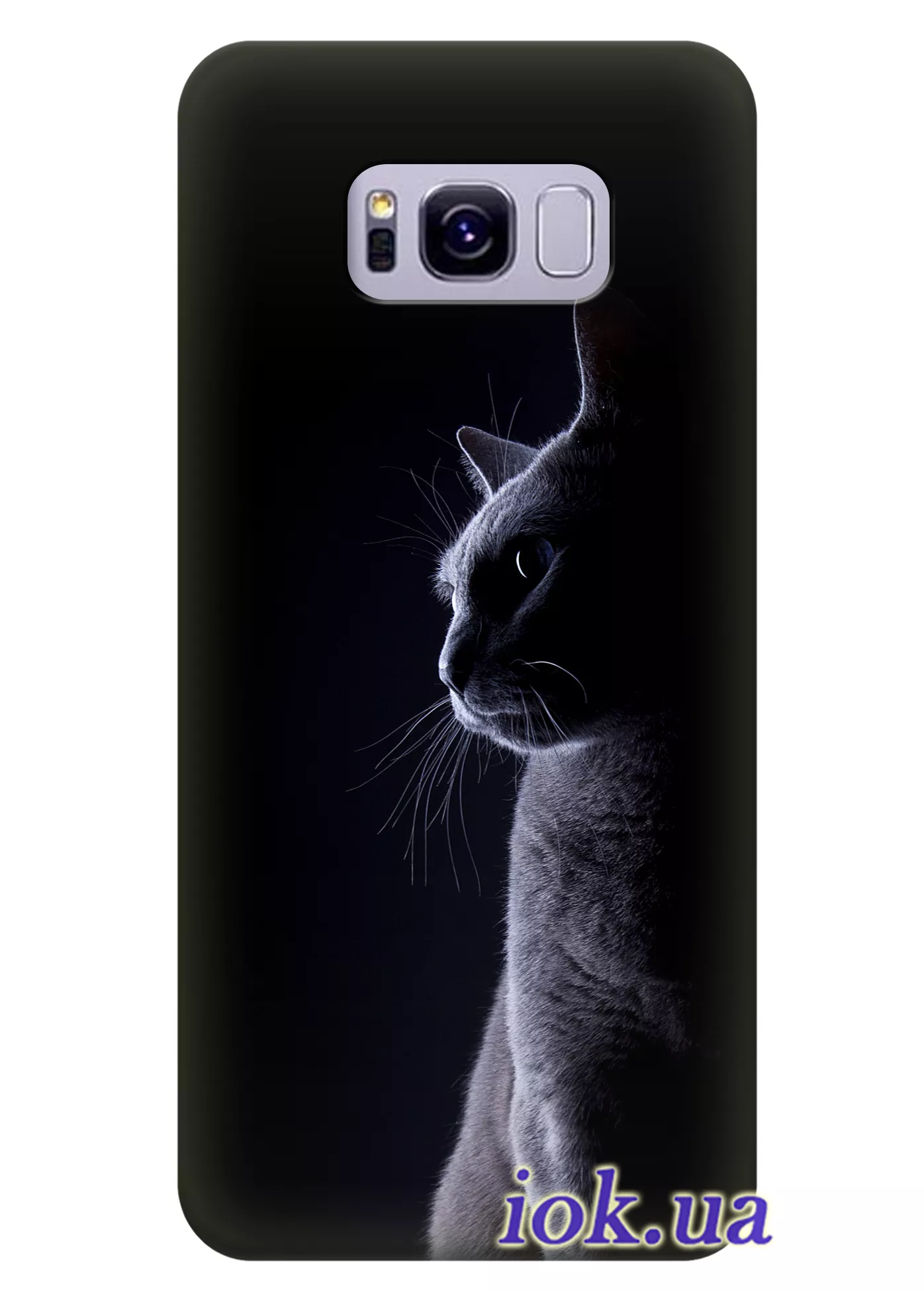Чехол для Galaxy S8 - Пепельный котёнок