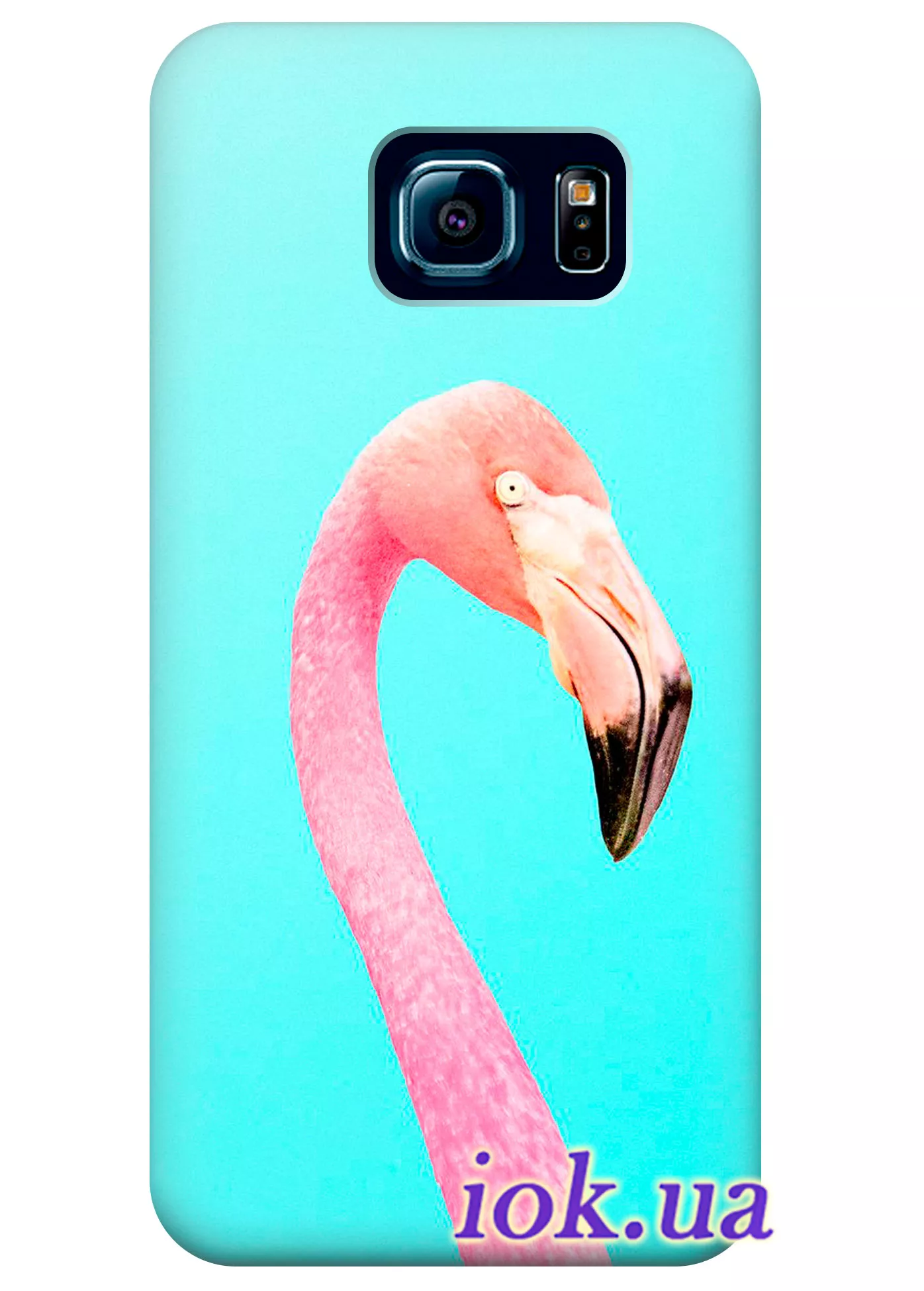 Чехол для Galaxy S6 - Необычная птица