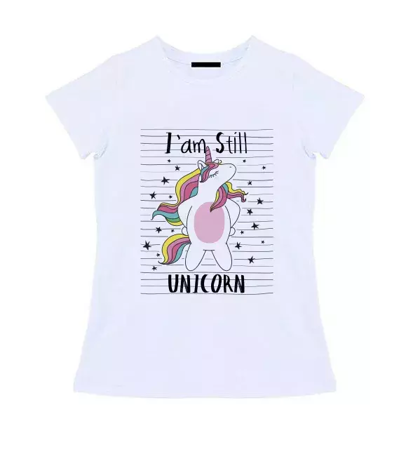 Женская футболка - I'm still a unicorn
