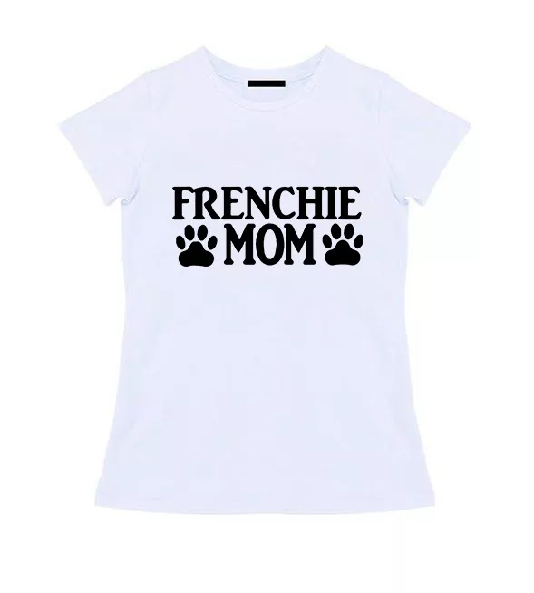 Женская футболка - Frenchie mom
