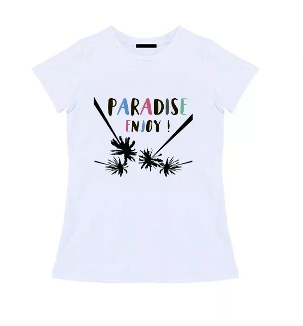 Женская футболка - Paradise