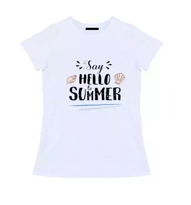 Женская футболка - Hello summer
