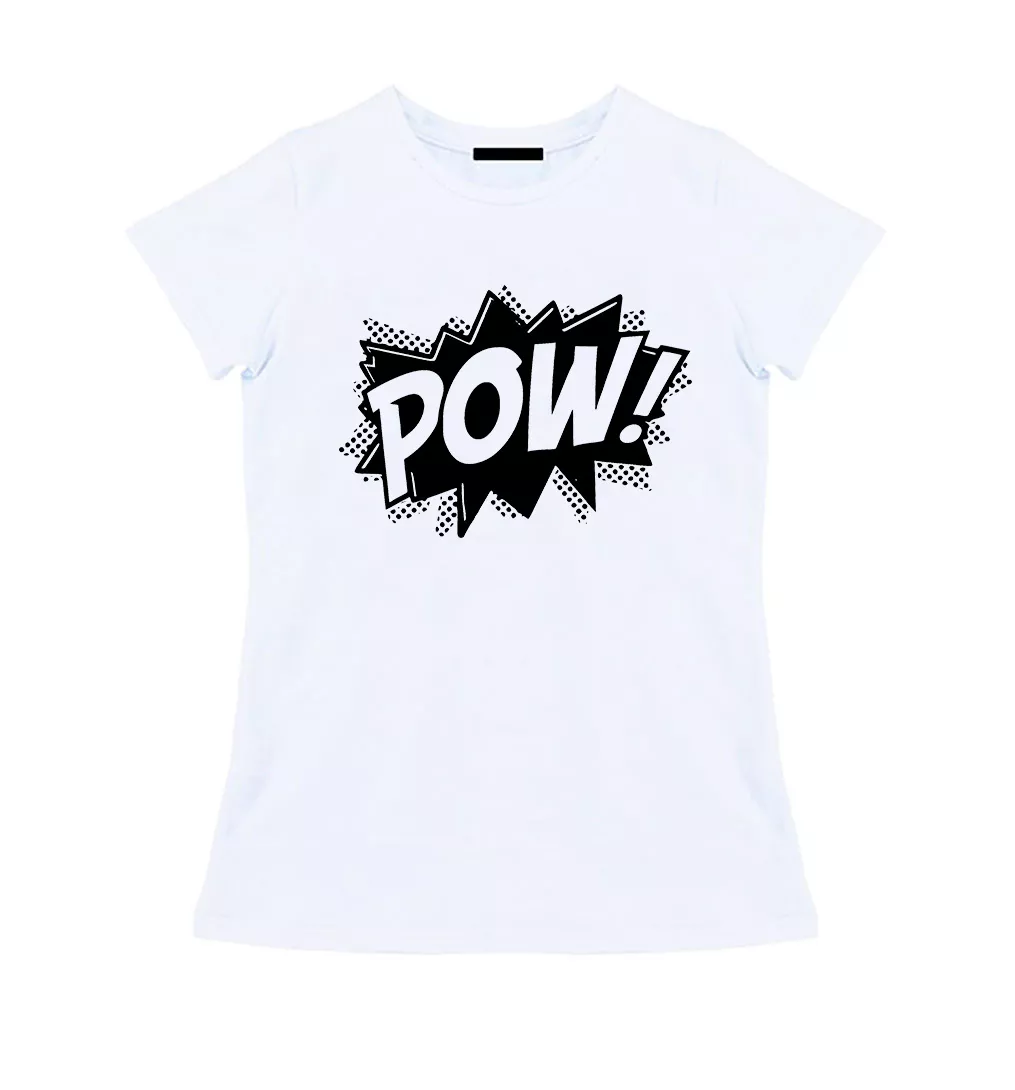 Женская футболка - Pow