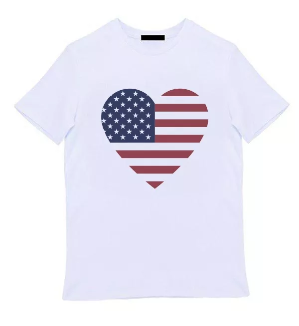 Белая футболка - U.S.A
