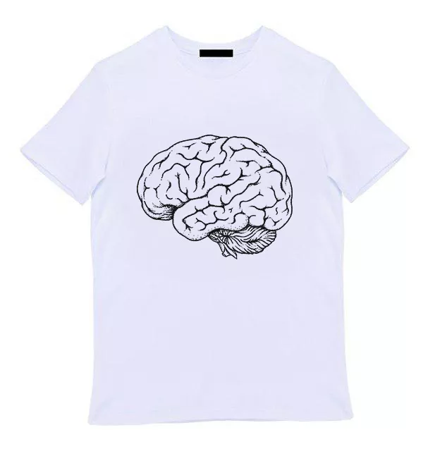 Белая футболка - Мозг