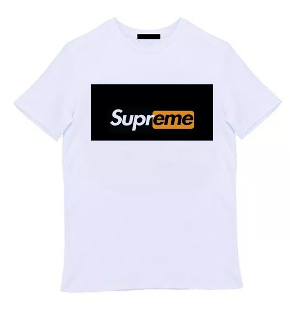 Белая мужская футболка - Supreme