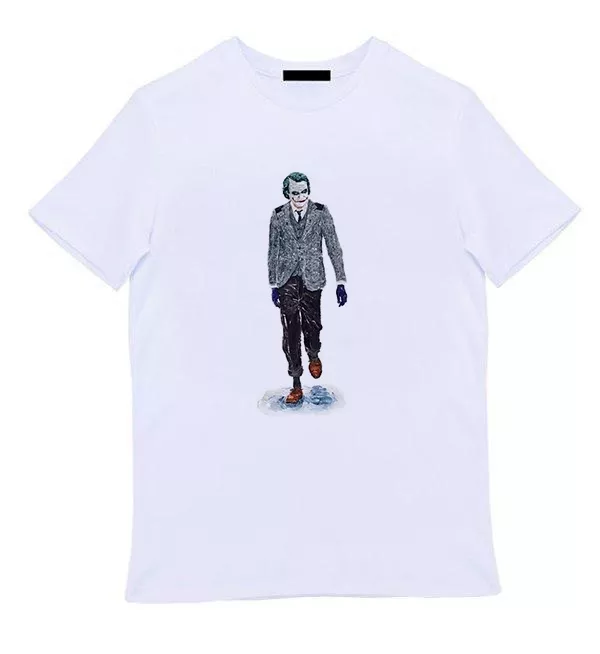 Белая мужская футболка - Joker