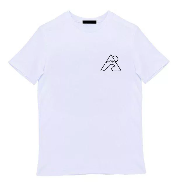Белая футболка - Mountain