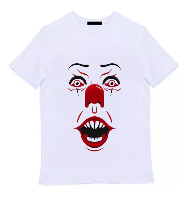 Белая мужская футболка - Clown
