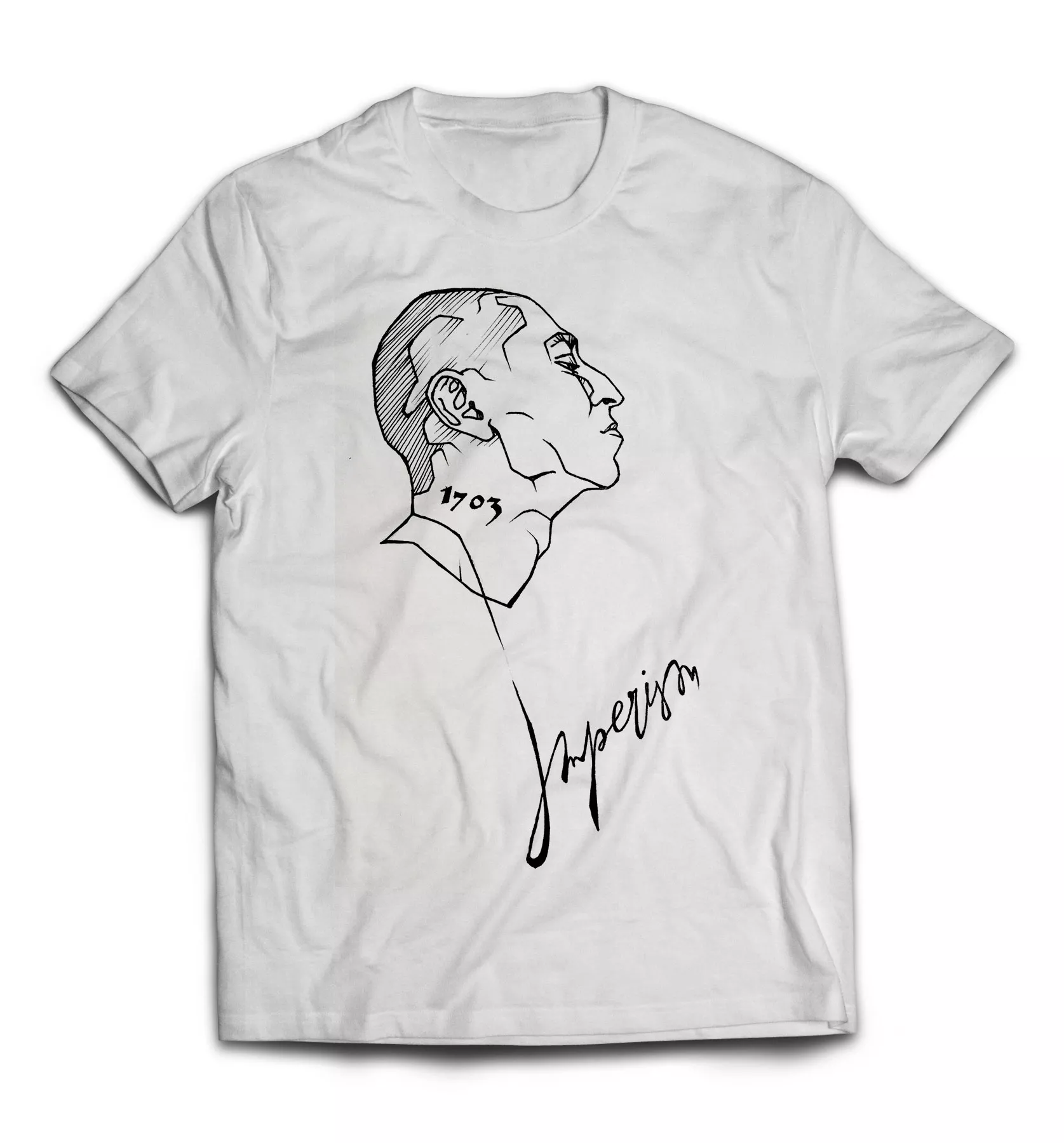 Белая футболка - IMPERIVM 
