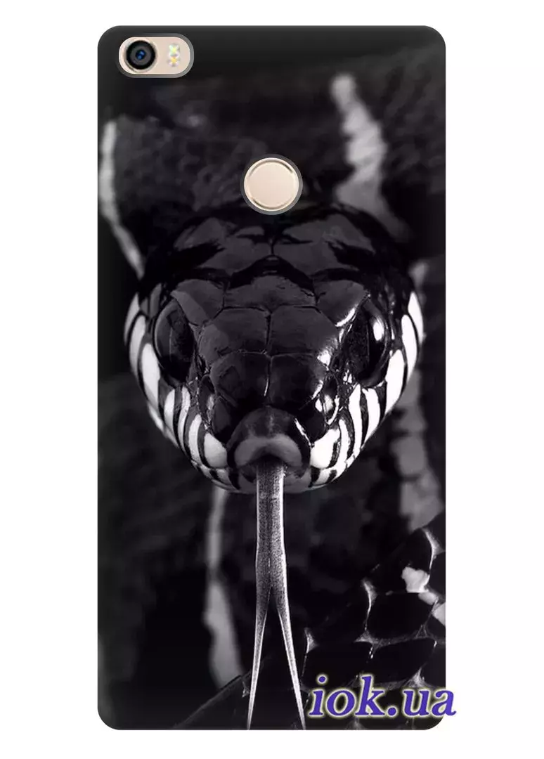 Чехол для Xiaomi Mi Max - Чёрная Змея