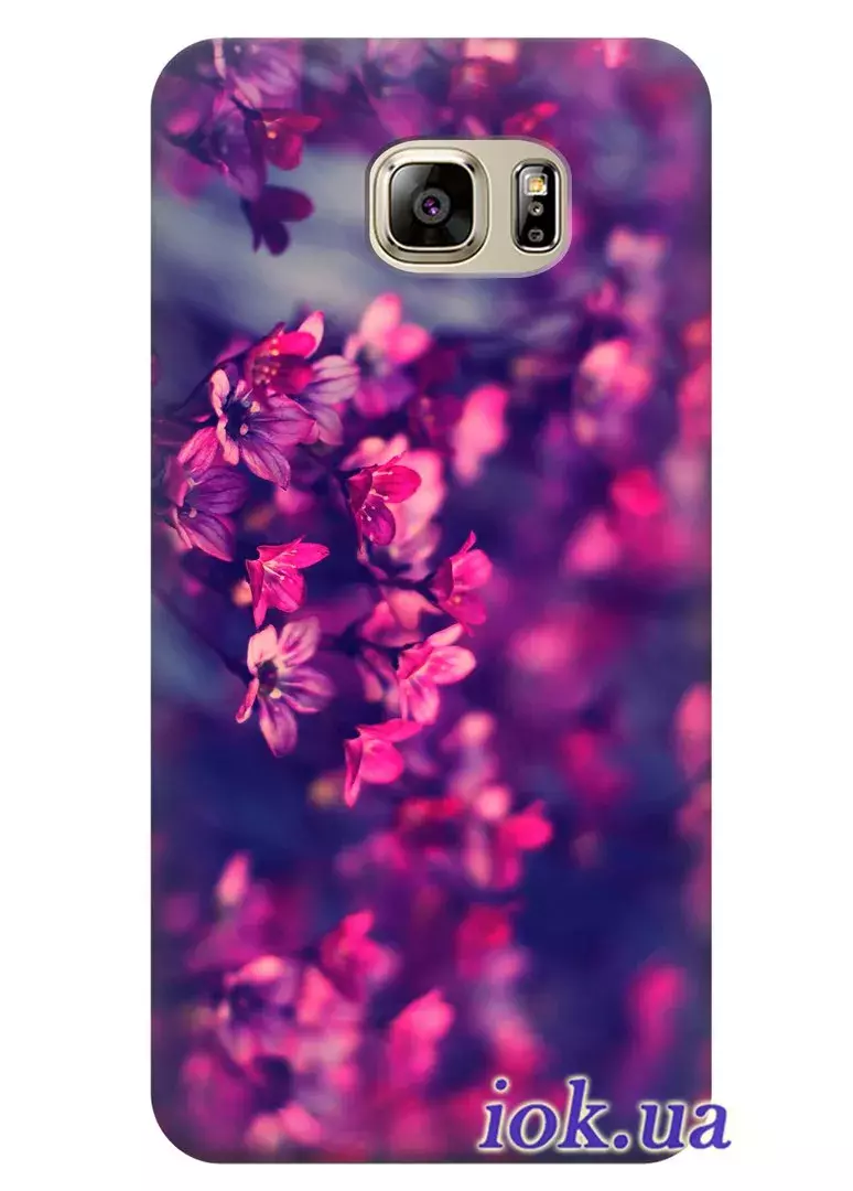 Чехол для Galaxy S7 Edge - Изумительные цветы