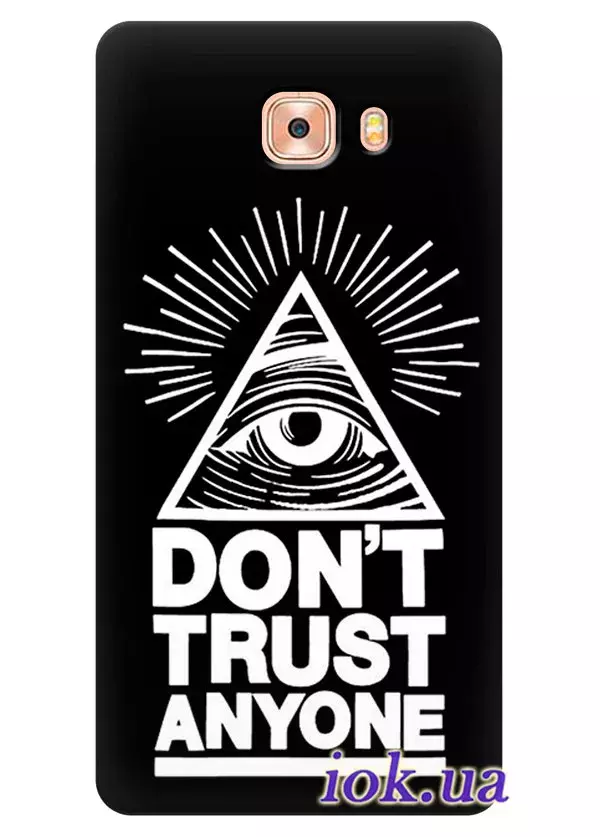 Чехол для Galaxy C9 Pro - Don't Trust