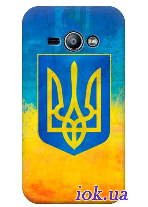 Чехол для Galaxy J1 Ace - Тризуб Украины