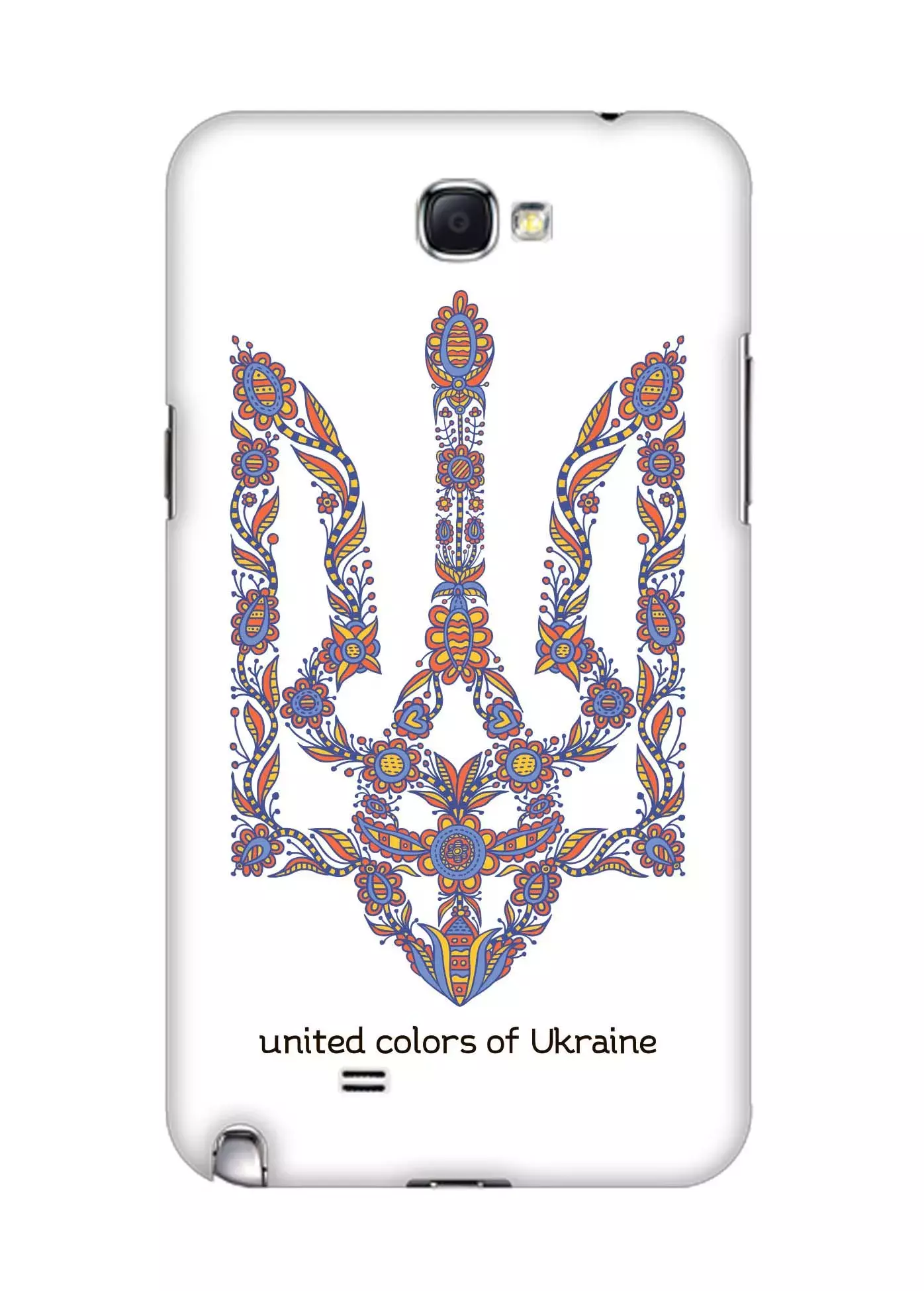 Чехол для Galaxy Note 2 - Тризуб Украины