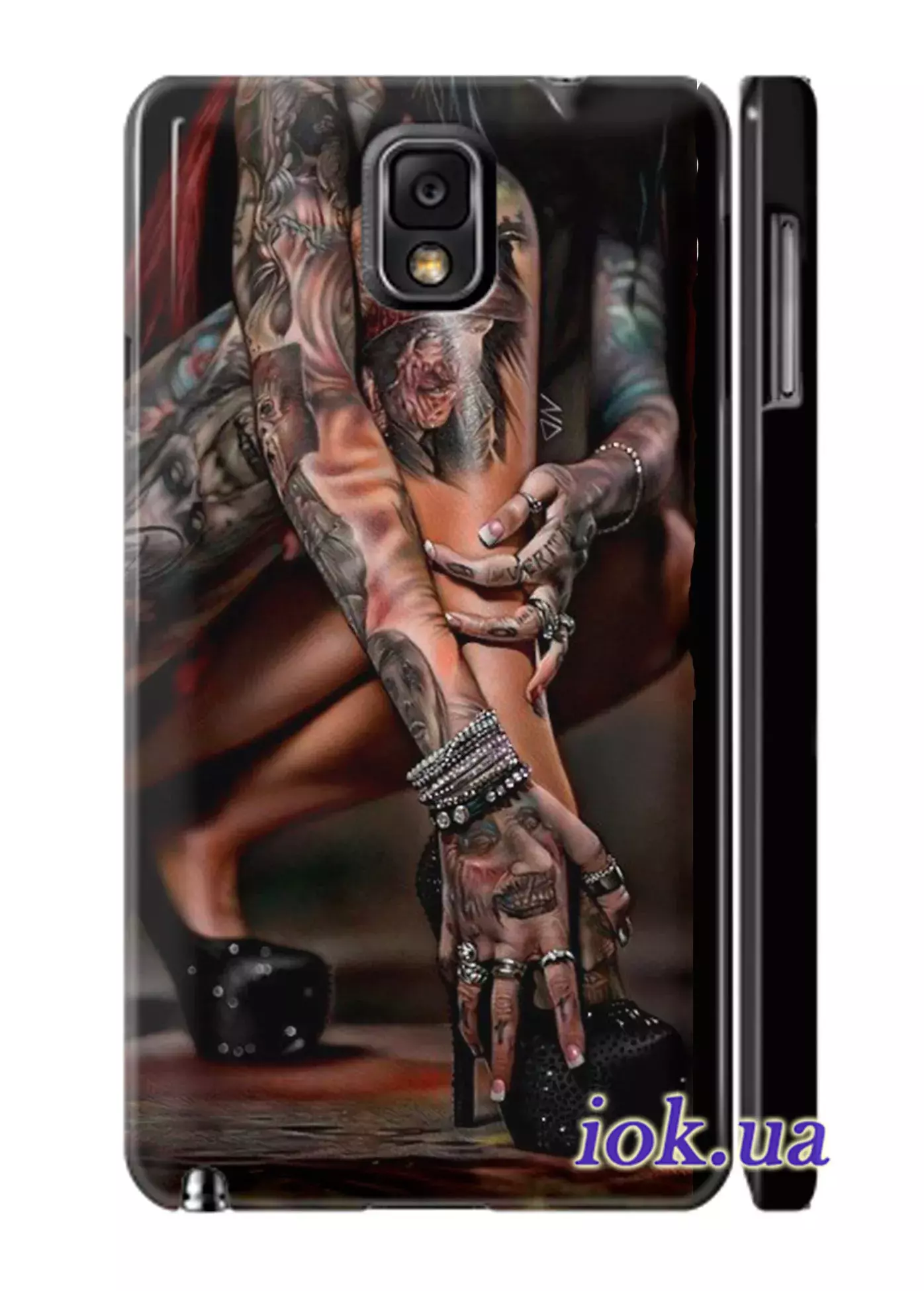 Чехол Galaxy Note 3 - Tatto Girl