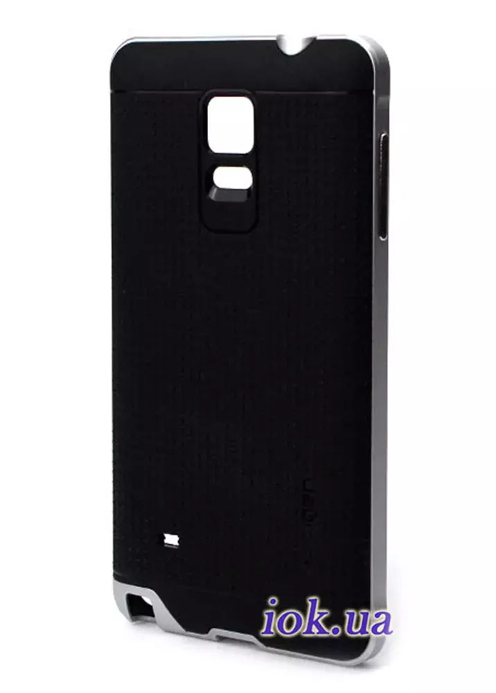 Противоударный чехол Spigen Neo Hybrid для Galaxy Note 4, серебряный