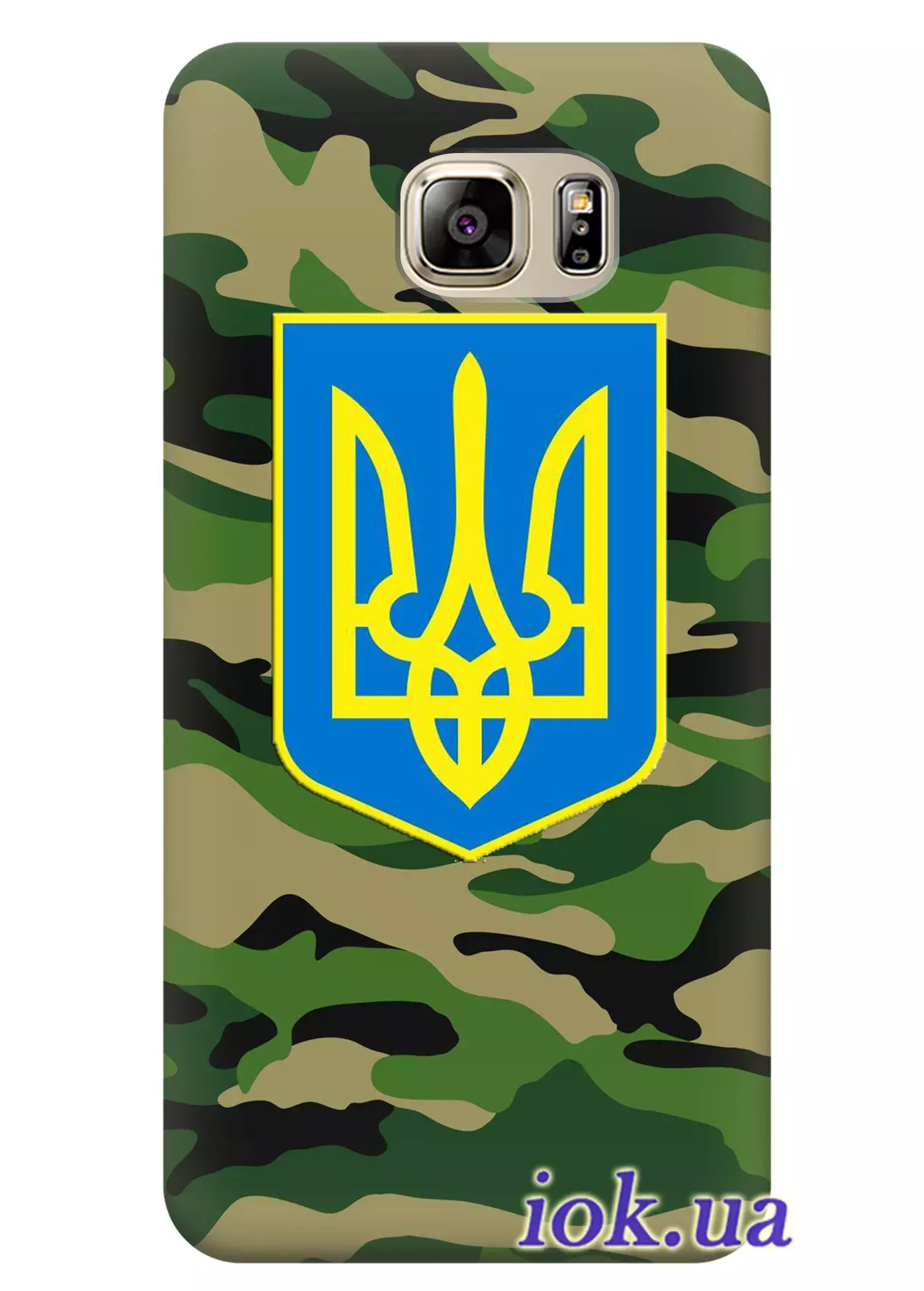 Чехол для Galaxy Note 5 - Военный Герб Украины