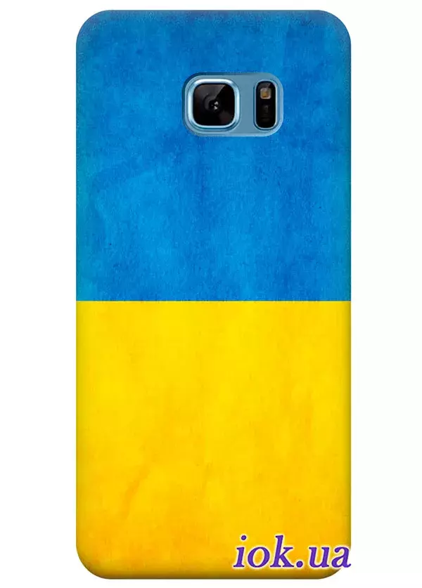 Чехол для Galaxy Note FE - Флаг Украины
