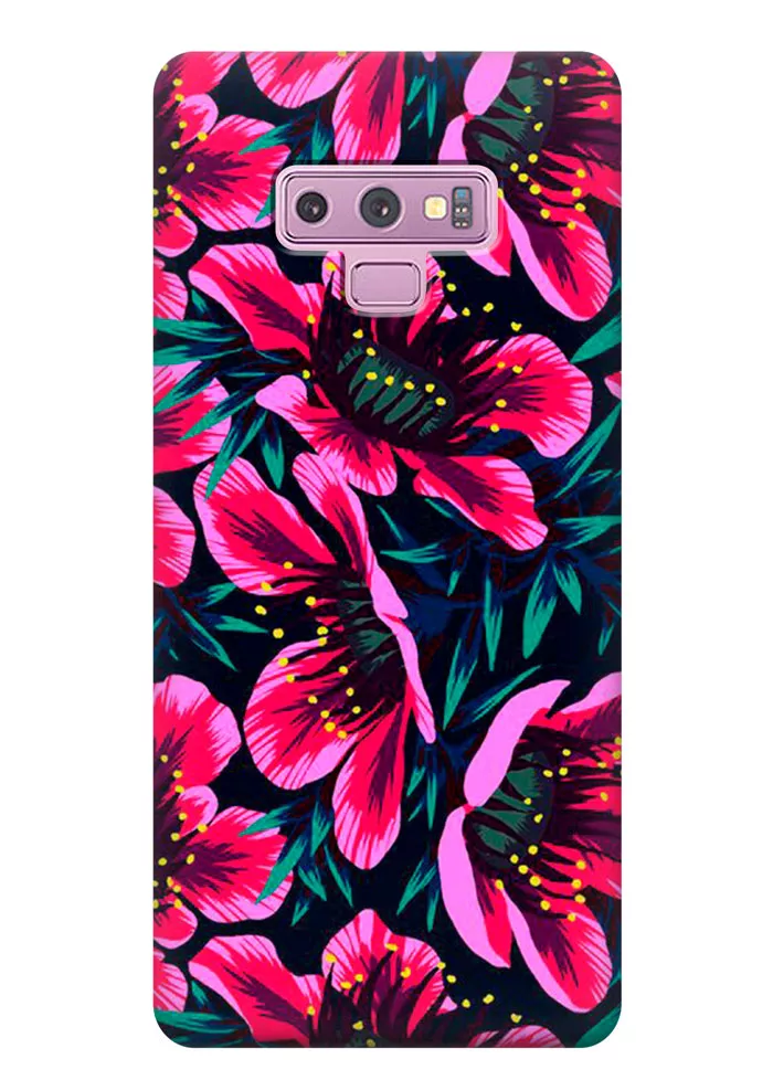 Чехол для Galaxy Note 9 - Цветочки
