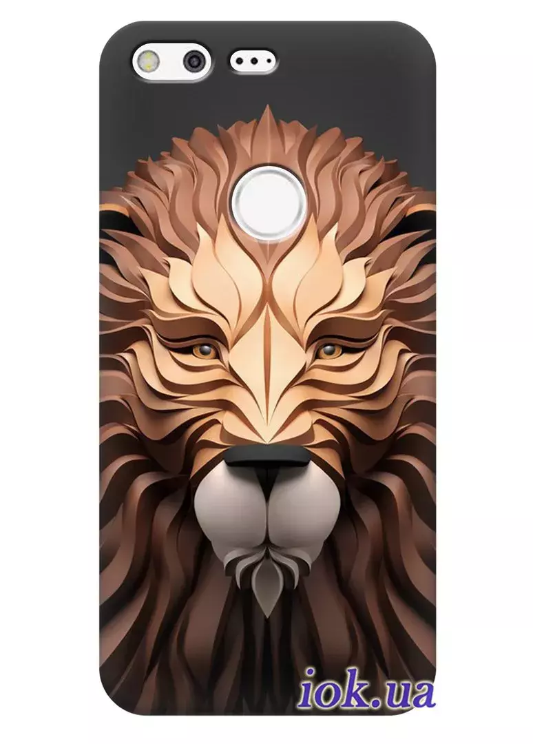 Чехол для Google Pixel - Геометрический лев