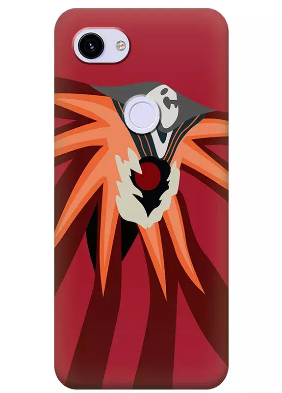 Чехол для Google Pixel 3A - Евангелион Fire Monster Attack вектор-арт