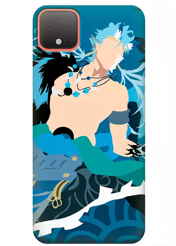 Google Pixel 4 чехол - Блич Bleach Гриммджоу Джагерджак вектор-арт