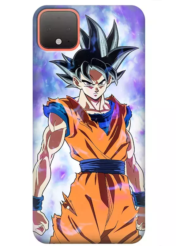 Чехол для Google Pixel 4 - Жемчуг дракона Драгонболл Dragon Ball энергетическая сила черного Сон Гоку