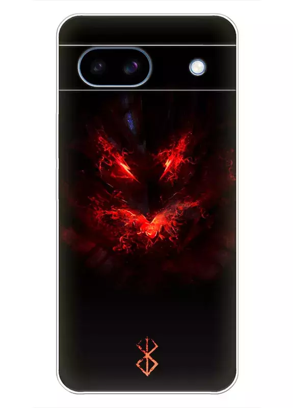 Google Pixel 8A чехол - Берсерк Бэрусэруку Berserk Beruseruku демон из бездны