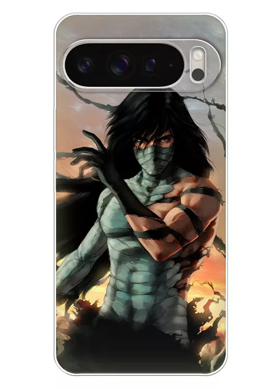 Google Pixel 9 Pro XL чехол - Блич Bleach Бякуя Кучики во время боя