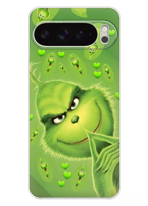 Чехол для Pixel 9 Pro XL - Grinch Love