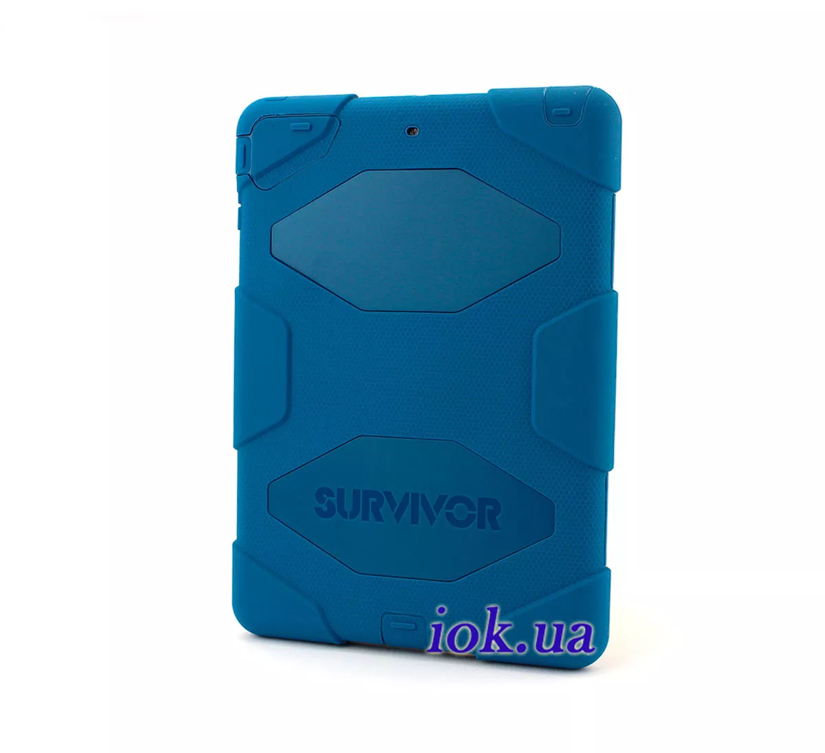 Синий бронированный чехол Griffin Survivor для Apple iPad Air