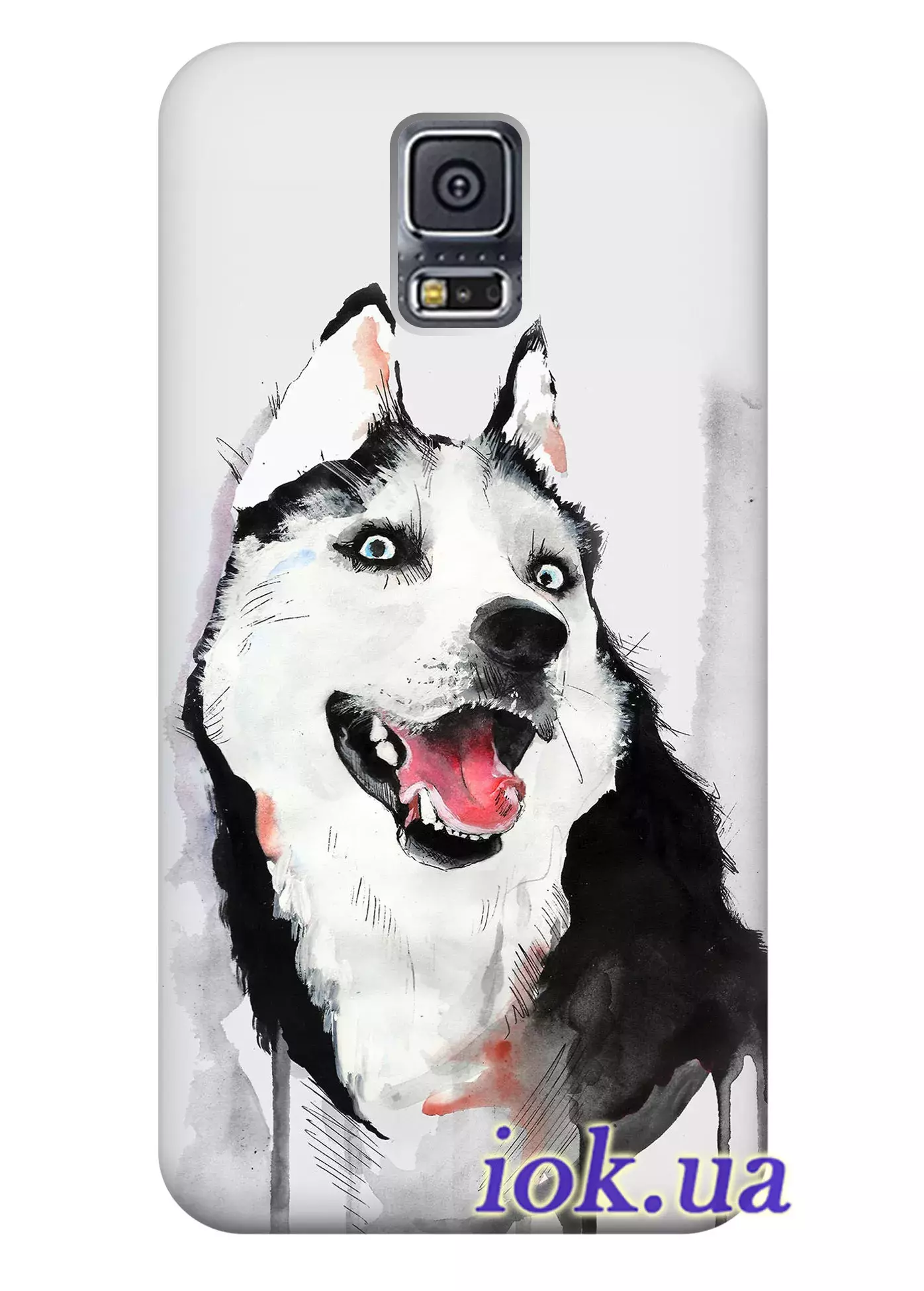 Чехол для Galaxy S5 Plus - Чудная собака