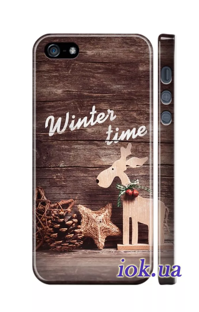 Чехол для iPhone SE - Winter time