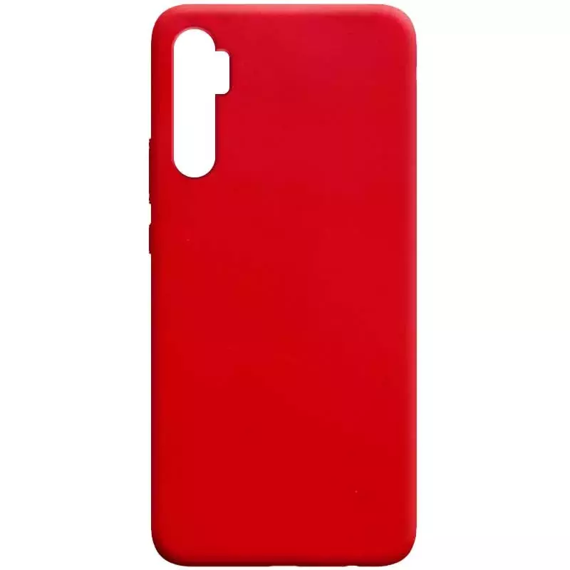 Силиконовый чехол Candy для Xiaomi Mi Note 10 Lite, Красный