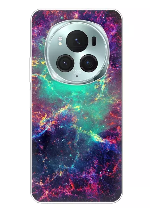 Силиконовый чехол на Honor Magic 6 Pro с комическим принтом