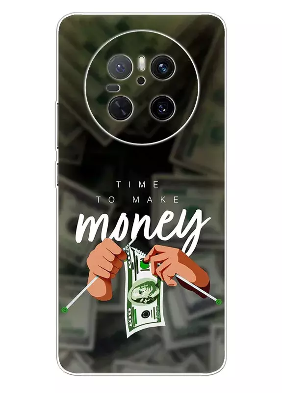 Силиконовый чехол для Huawei Mate 70 - Time to make money