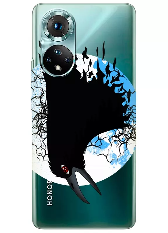 Чехол для Huawei Nova 9 - Naruto Itachi’s Crow, прозрачный силикон