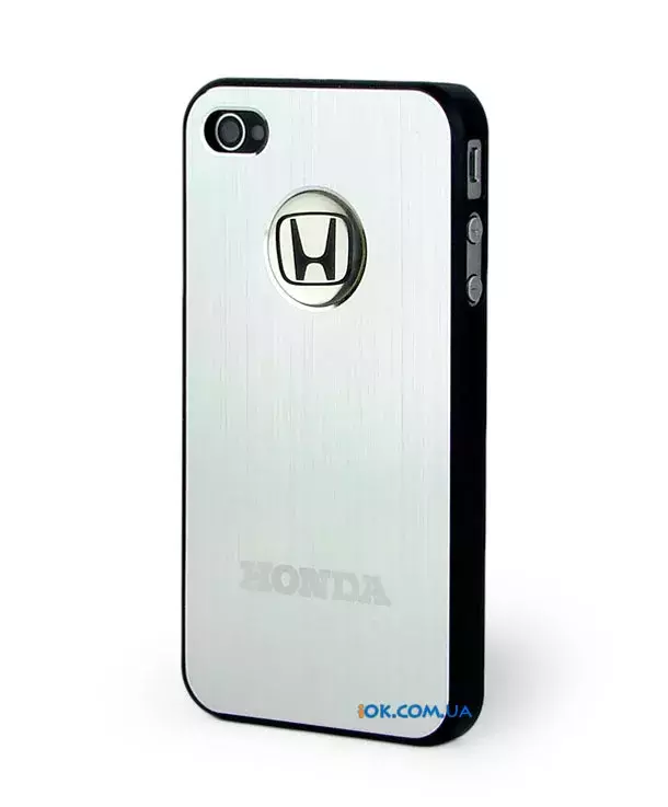 Чехол Honda для iPhone 4/4S, металлик