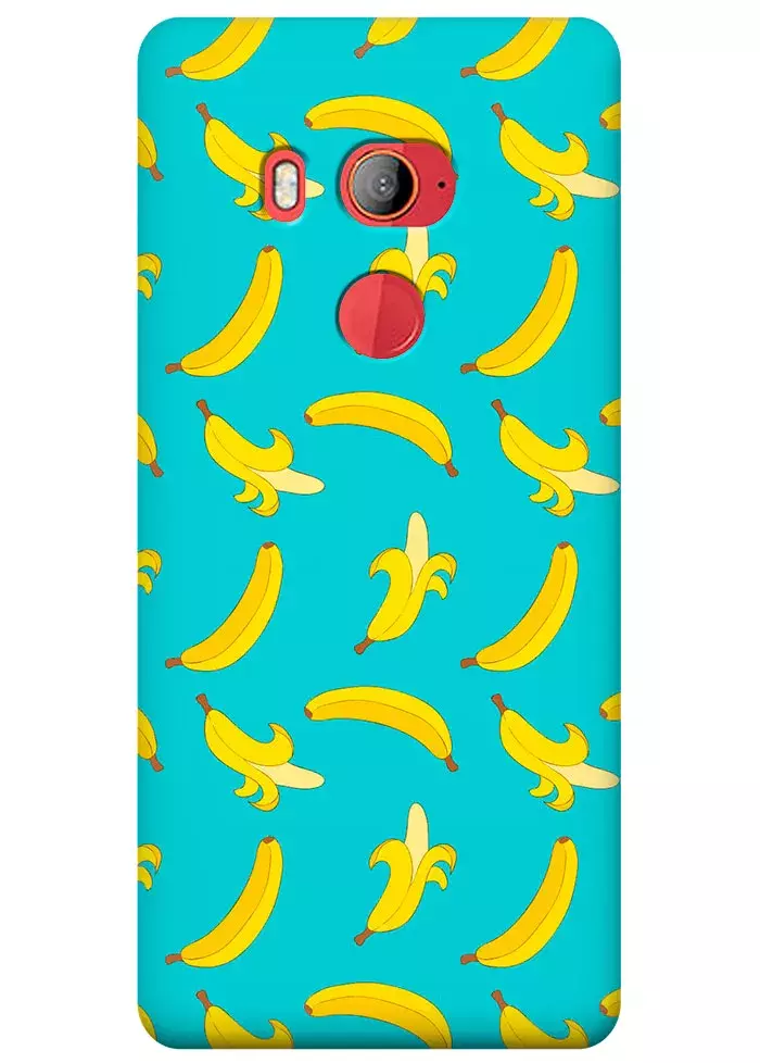 Чехол для HTC U11 Eyes - Бананы
