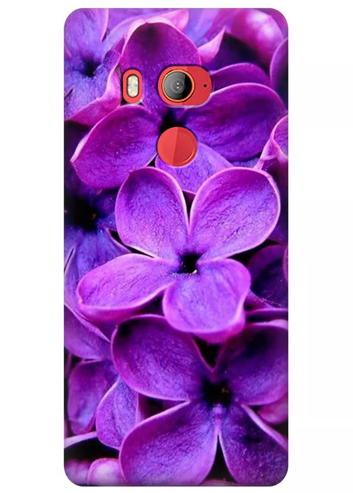 Чехол для HTC U11 Eyes - Цветочки сирени