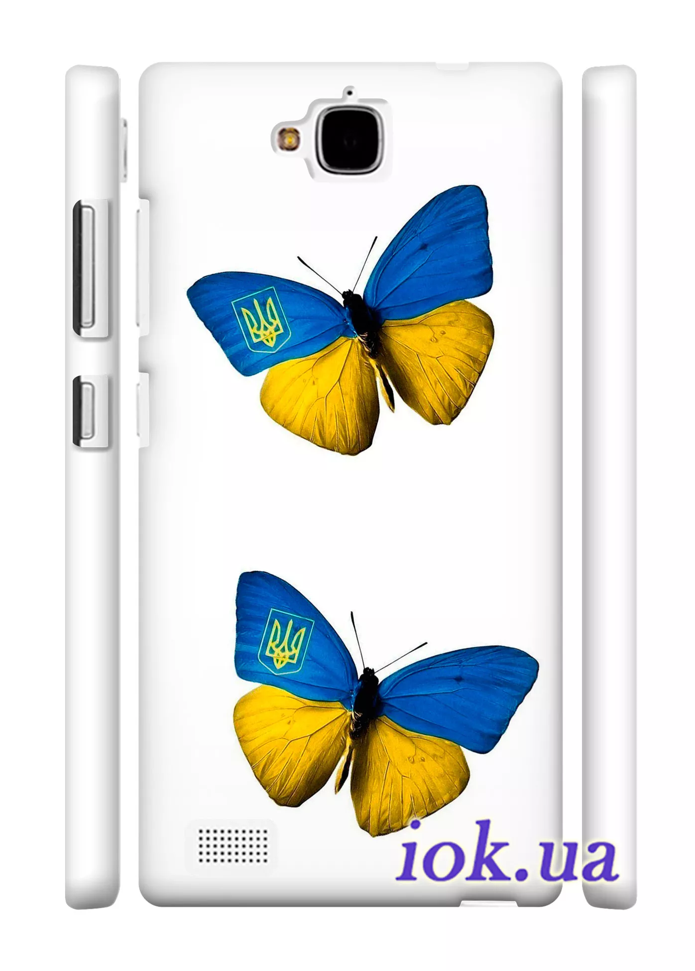 Чехол для Huawei Honor 3C - Бабочки