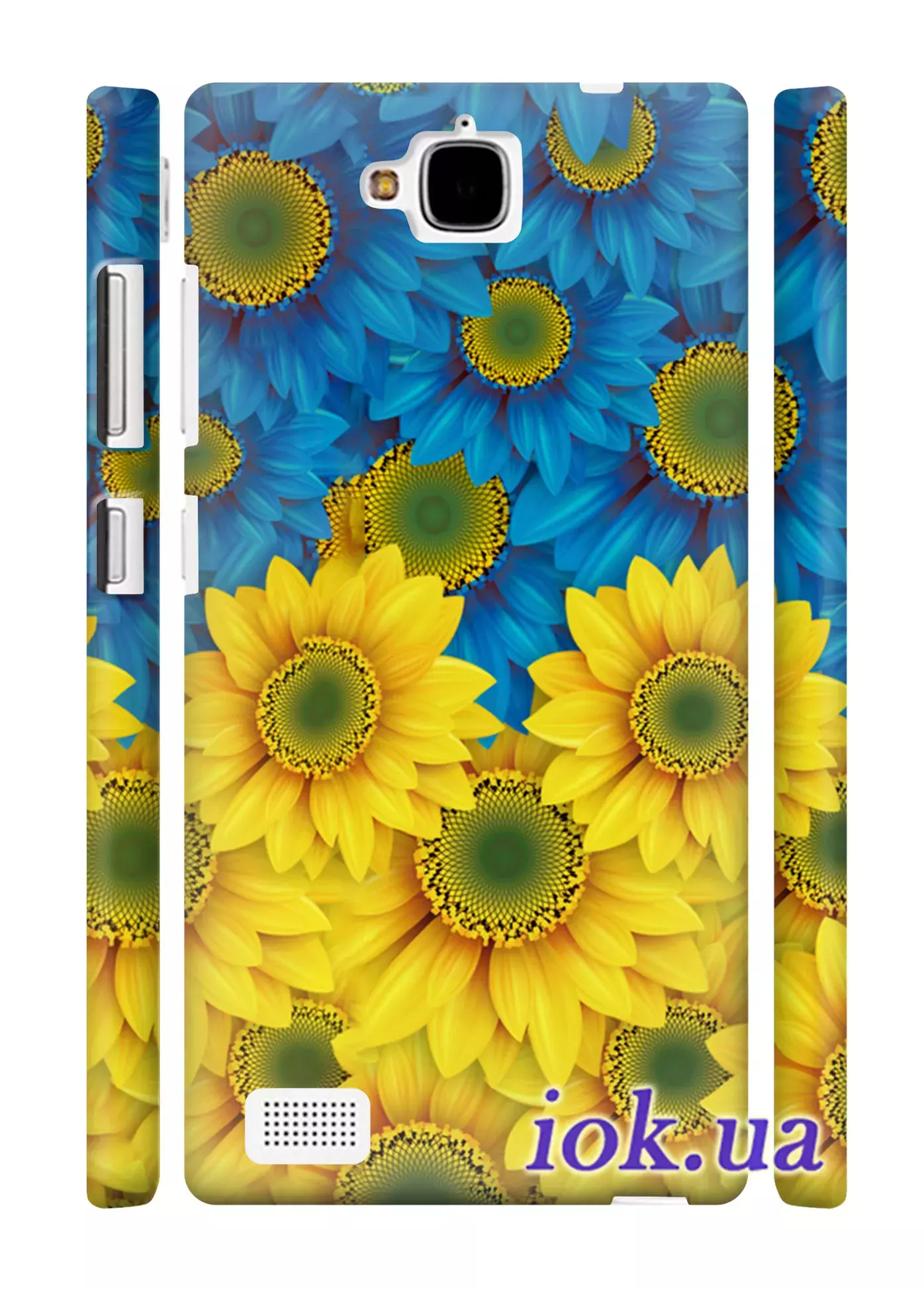Чехол для Huawei Honor 3C - Цветы