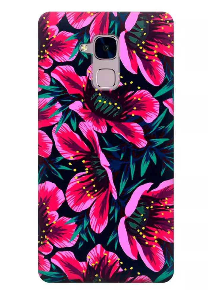 Чехол для Huawei GT3 - Цветочки